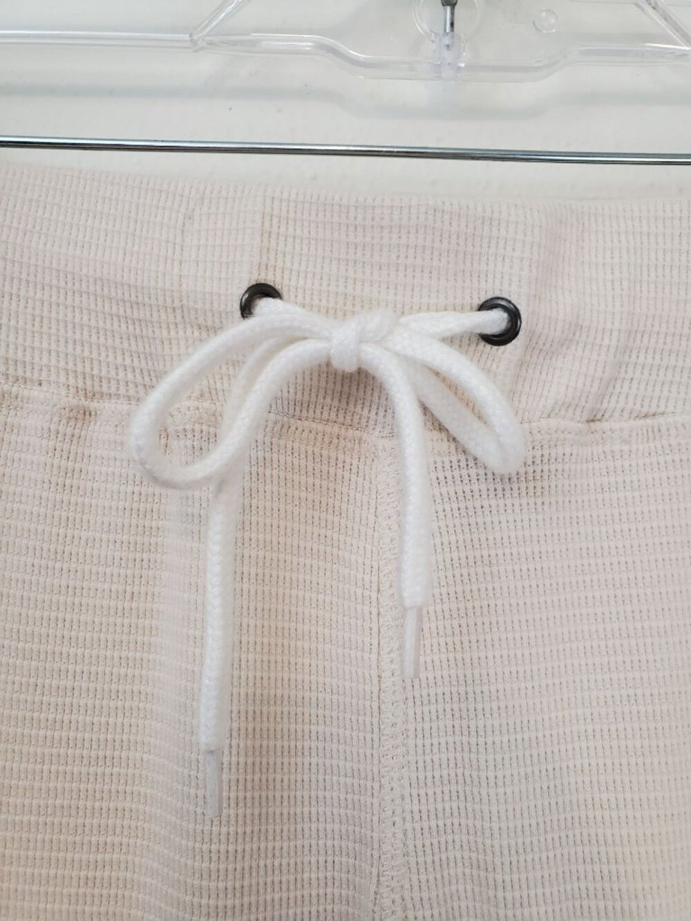 Monrow Baby Thermal Cuff Sweats, cream - Picture 4 of 12